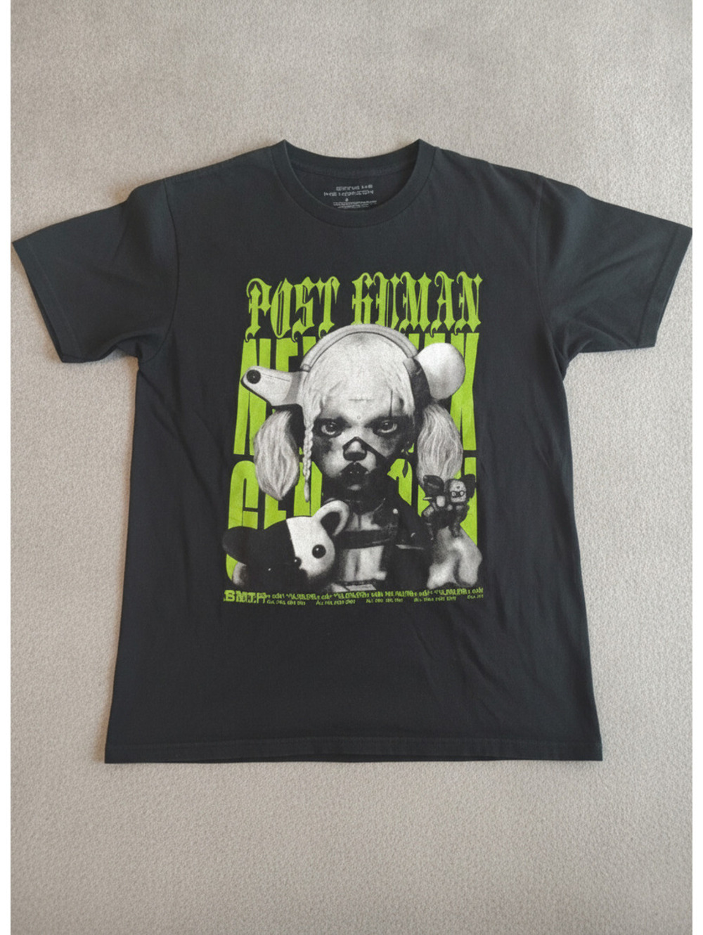 Bring Me The Horizon Post Human Nex Gen Graphic T-Shirt Black Size Small BMTH